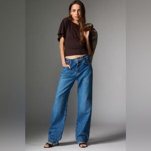 Reformation Val 90s Midrise Straight 26” inseam